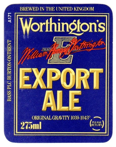 Beer label bass - beer, ltd