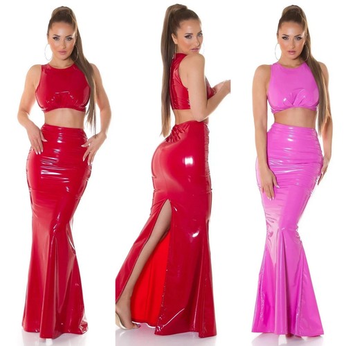 Sexy latex look crop - sexy,