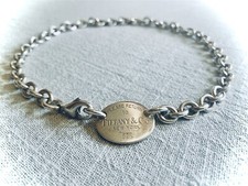 Tiffany And Co Oval Return To Sender Necklace