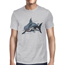 1Tee Mens Great White Shark