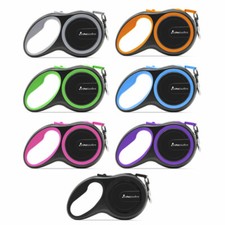 Retractable Dog Lead Extending Leash Tape Cord 3m 5m 8m Max 50kg AllPetSolutions