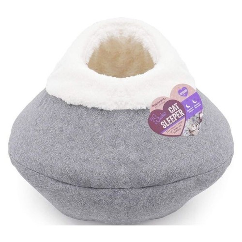 Rosewood cat bed cave stylish - bed,