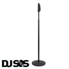 Pulse MIC SOLO II Quick Height Adjustable Straight Microphone Stand Round Base