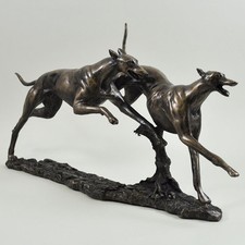 Bronze greyhound whippet - bronze,
