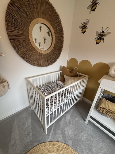 Baby cot bed with - cot, mattress