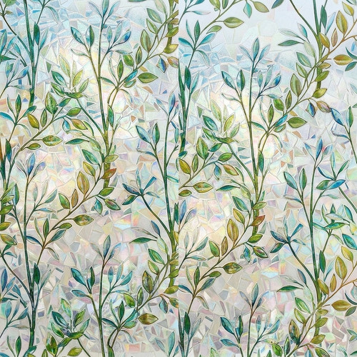Rainbow frosted window film - frosted,