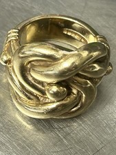 Heavy Knot Ring Gents Solid 9