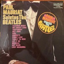 Vinyl LP - Paul Mauriat Salutes The Beatles - Original 1972 Recording in Sleeve