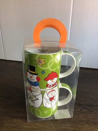 Set ceramic snowmen - of,