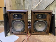 Cerwin Vega AT-12SW 2 Way Speakers 8 Ohms 100w Power Midrange Treble Satellite