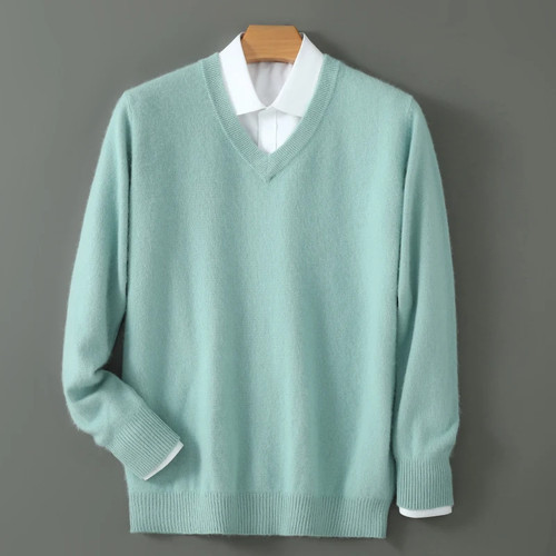 Men 100 pure mink sweater - men's, 100%