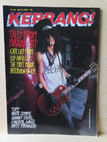 Kerrang music magazine issue - magazine,