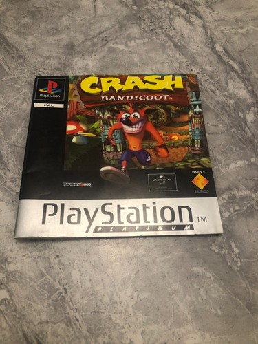 Crash bandicoot manual only - bandicoot,