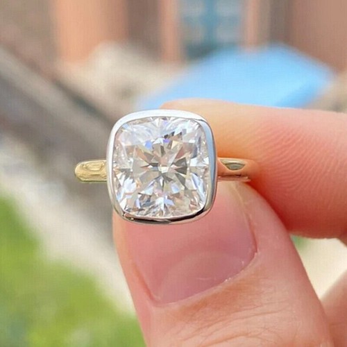 Cushion white diamond - cushion,