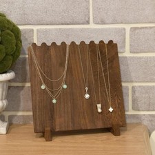 Wooden Necklace Jewelry Stand Elegant Necklace Display Stand Necklace Storage