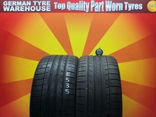 255 40 17 Kumho Ecsta LE Sport 2554017 Part Worn Summer tyres x2 (E535)