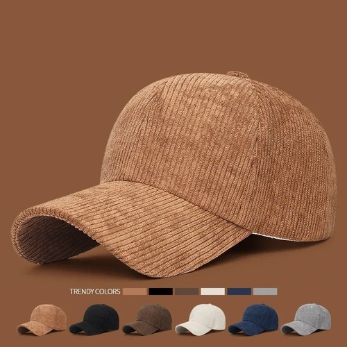 Corduroy hat casual duckbill - corduroy,