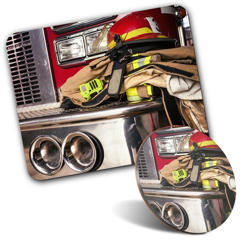 Mouse mat 1 round coaster - 1,
