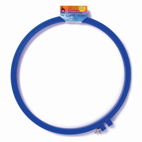 Plastic embroidery hoop pony - plastic,