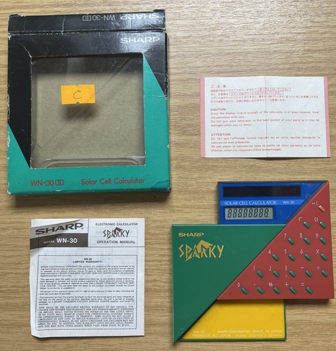 Sharp sparky calculator - wn-30,