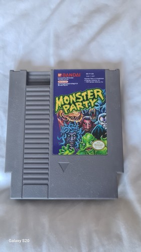Nes game monster party usa - nes,