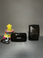 Olympus MJU-1 35mm Film Camera + Case & Strap Tested (Video) Fully Functional