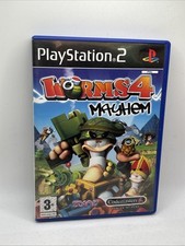Worms 4: Mayhem - PlayStation 2 - Complete With Manual -
