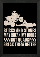 Quad bike atv framed - quad,