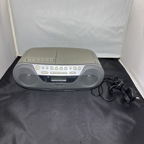 Sony cfd s05 silver radio - sony,