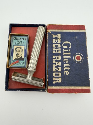 Vintage gillette tech - vintage, razor