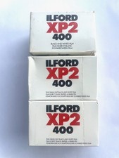 3x Ilford B&W 35mm Film Expired XP2 Bundle