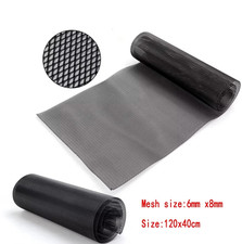 Grill Mesh Aluminium Alloy Car Bumper Vent Metal Rhombic Grille Net Tool UK