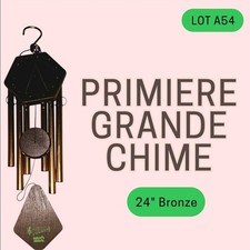 Lot A54 – Nature’s Melody Premier Grande Wind Chimes, 24" Bronze