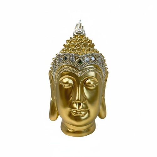 Shakyamuni head figurine - shakyamuni,