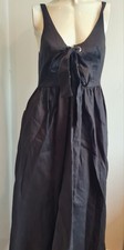 BNWT Mara Hoffman Black Linen