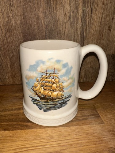 Vintage nautical clipper ship - nautical,