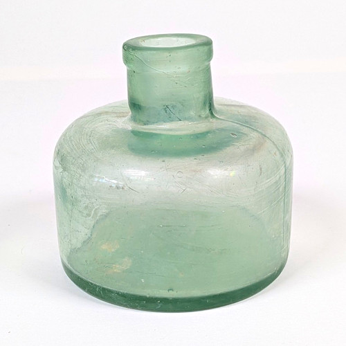 Vintage aqua green - green, glass
