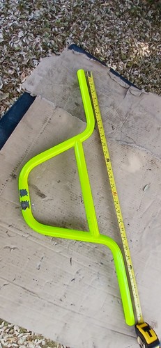 Bmx old green handlebars - ,