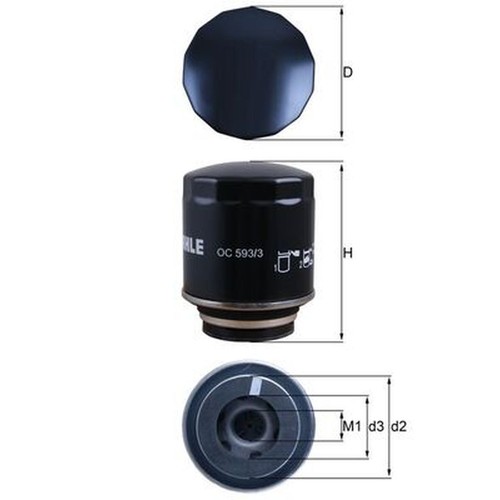 Oil filter for polo 601 - filter,