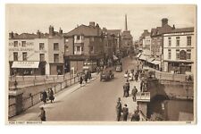 Bridgwater shops cars people etc Fore Street postcard Somerset