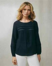 The White Company Jersey Lace