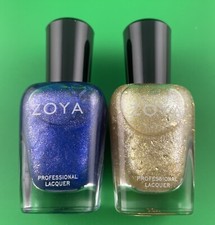 2-Pack Zoya Breathable Nail Polish - Gardner & Nahia 15ml Vibrant & Long-Lasting