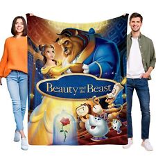 Beauty and the Beast Blanket