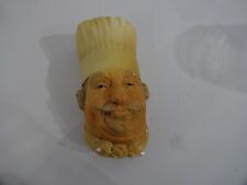 Vintage Bossons Chalkware Figure Head - "Chef" 6" high
