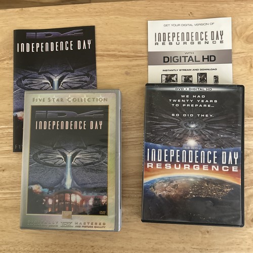 Independence day dvd lot - independence,