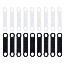  50 Pcs Silicone Strips Cloth Sliding Hanger Clothes Non-slip Dots