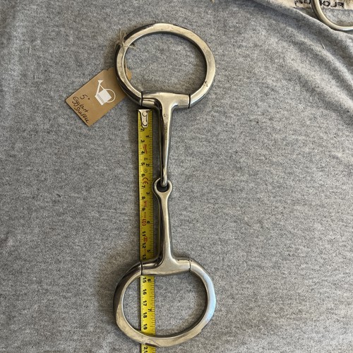 Eggbutt snaffle - eggbutt,