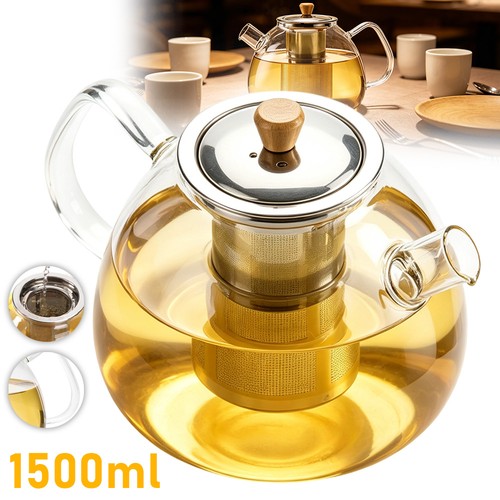 Borosilicate glass teapot - borosilicate,
