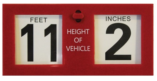Vehicle height indicator - indicator,