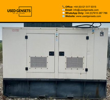 Used 60 kVA FG Wilson Perkins / Leroy Somer Acoustic Diesel Generator – 2007